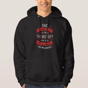 Mens Proud Dad From Daughter Son Wife Father's Da Hoodie