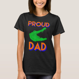 Mens Proud Dad Of A Gator Unique Idea For Fathers  T-Shirt