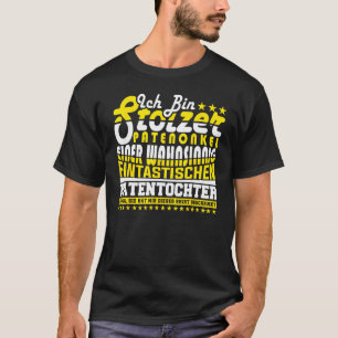 Mens Proud godfather of a fantastic goddaughter go T-Shirt