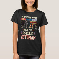 Mens Proud Korean War Veteran for Military Men