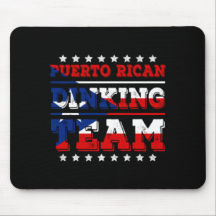 Mens Puerto Rican Dinking Team Dink Pickleball Mouse Pad