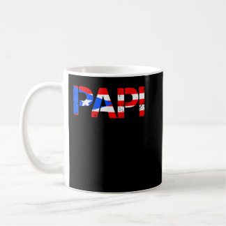 Mens Puerto Rico Flag Father's Day Patriotic Puert Coffee Mug