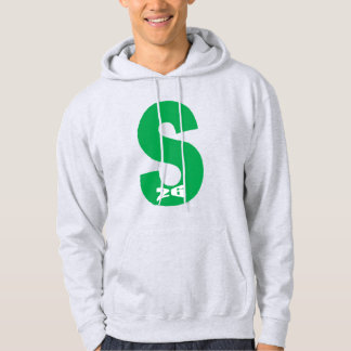 Men's Pullover Hoodie ash DESIGN  SPORT 26