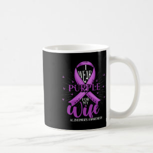 Mens Purple Ribbon Heimerheimers Fighter Wife Heim Coffee Mug