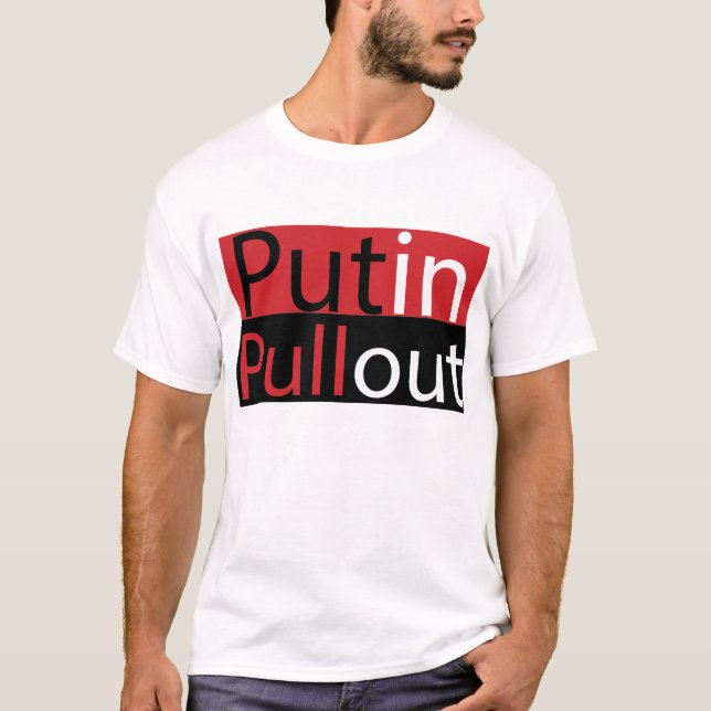 Men's Putin Pullout T-Shirt (Front)