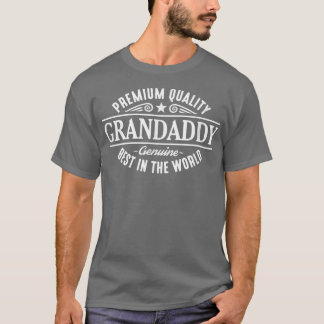 Mens Quality Grandaddy Grandpa T-Shirt