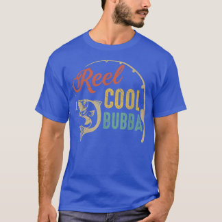 Mens Reel Cool Bubba Fishing Shirts, Fun Fathers D T-Shirt