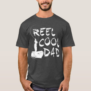 Mens Reel Cool DadFunny Fishing Dad 816 T-Shirt
