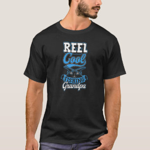 Mens Reel Cool Fishing Grandpa Fish Rod Joke Essen T-Shirt