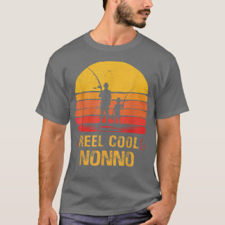 Mens Reel Cool NonnoFishing Fathers Day899 T-Shirt