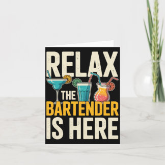 Mens Relax The Cool Kidender Is Here Funny Cool Card