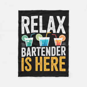 Mens Relax The Cool Kidender Is Here Funny Cool Fleece Blanket