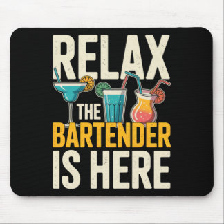 Mens Relax The Cool Kidender Is Here Funny Cool Mouse Pad