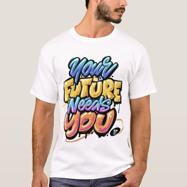Men's Relaxed Fit Basic T-Shirt (Front)