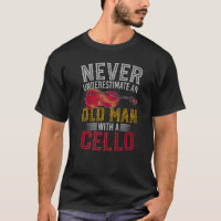 Mens Retired Cello Player Men Cellist Retirement F
