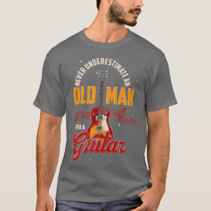 Mens Retired Guitarist Guitar Player Music Retirem T-Shirt