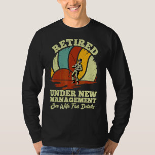 Mens Retirement Quote Fishing Retro Retirement T-Shirt