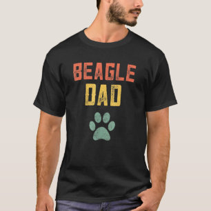 Mens Retro Beagle I Love My Beagle Dad Beagle Own T-Shirt