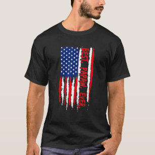 Mens Retro Best Papaw Ever Us American Flag For F T-Shirt