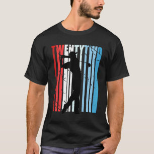 Mens Retro Mens 22nd Golf Birthday Player Vintage  T-Shirt