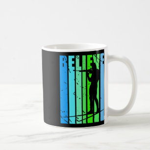 Mens Retro Mens Biathlon Target Shooting Gun Ski S Coffee Mug