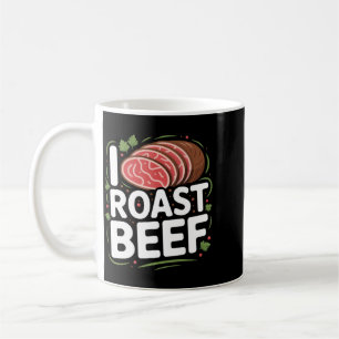 Mens Roast Beef Bbq Meat Lover Butcher Chef Humour Coffee Mug