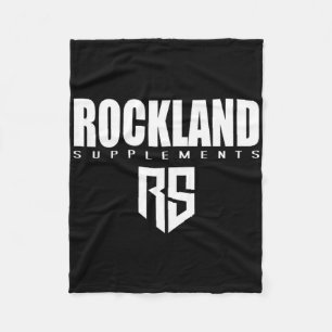 Mens Rockland Supplements Gym Fitness Workout Body Fleece Blanket