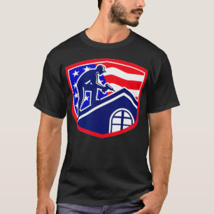 Mens Roof Engineer Roofer _1  T-Shirt