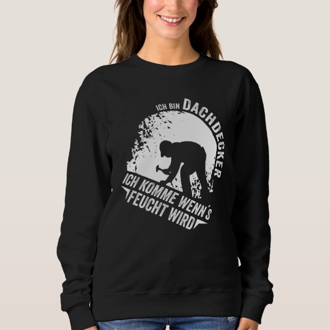 Mens Roofers Saying Roofing Master Sweatshirt (Front)
