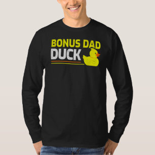Mens Rubber Duckling Duck Bonus Dad Duck Father' T-Shirt