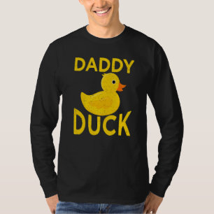 Mens Rubber Duckling Ducks Dad Daddy Duck Father T-Shirt