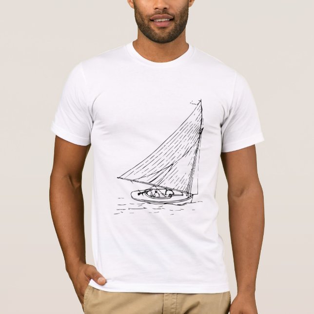 Mens Sailing T Shirt (Front)