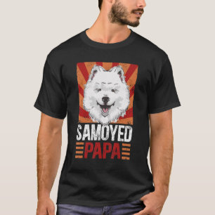 Mens Samoyed Papa Samoyeds Dog Owner Samoyed T-Shirt