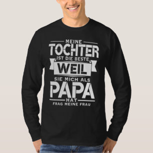 Mens Saying Best Dad Daughter  Partner Look Father T-Shirt