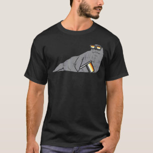 Mens Seal Animal Cute Lgbtq Gay Bear Flag Gay Prid T-Shirt