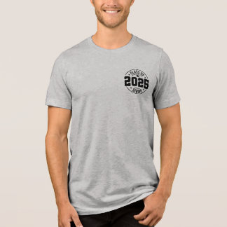 Men's Senior Class of 2025 T-shirt Tri-Blend Shirt