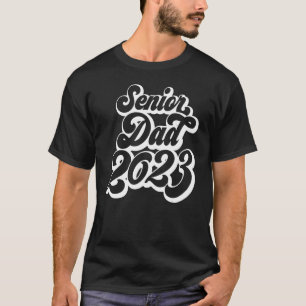 Mens Senior Dad 2023 Back To School Last Year T-Shirt