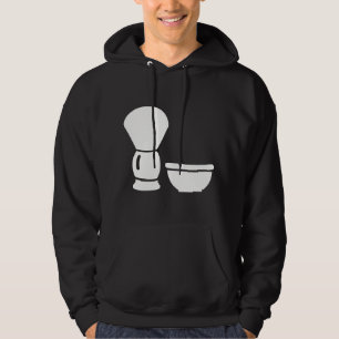 Mens Shaving brush bowl Hoodie