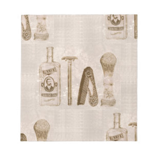 mens shaving notepad