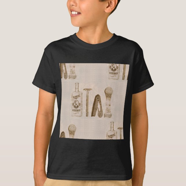 mens shaving T-Shirt (Front)