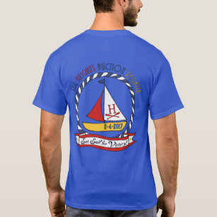Men's Short-Sleeved Blue Heights Regatta T-Shirt