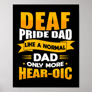 Mens Sign Language Deaf Awareness ASL and Deaf Pri