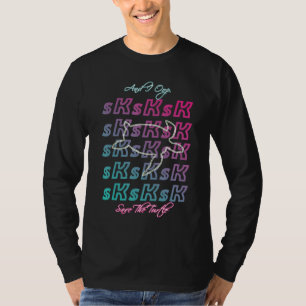 Mens SkSkSk and I oop Save Turtle Funny Meme Teen T-Shirt