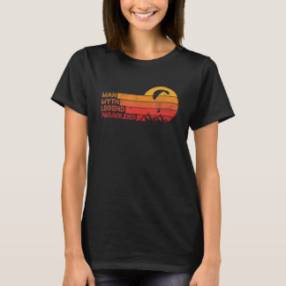 Mens Skydiving Parachtuting Parachute Paraglider P T-Shirt