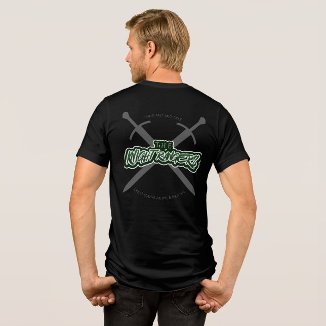 Mens SLIM Tee - Knight Rangers ('24-'25 season) (Back Full)