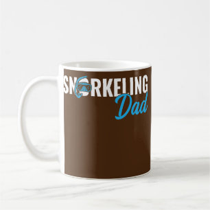 Mens Snorkelling Dad Scuba Diver Diving Snorkellin Coffee Mug