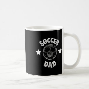 Mens Soccer Dad Family Football Team Player Sport Coffee Mug