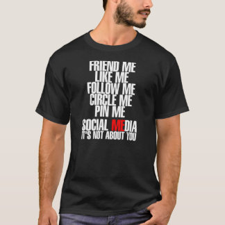 Men's Social MEdia Tee - Dark