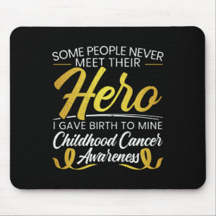 Mens Some People Never Meet Their Hero Childhood C Mouse Pad