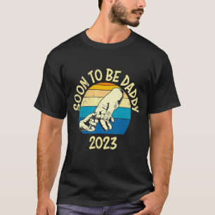 Mens Soon To Be Daddy 2023 Dad To Be T-Shirt